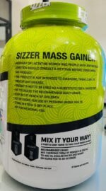 Vx Labs Sizzer Muscle And Weight Gainer Increases Weight, Strength &Amp; Performance 6lbs - Weight Gainers/Mass Gainers Vx Labs Sizzer Muscle And Weight Gainer Increases Weight, Strength &Amp; Performance 6lbs - Weight Gainers/Mass Gainers