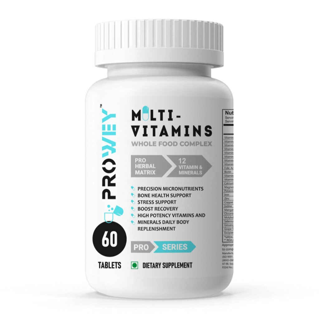 Prowey Multivitamin Whole Food complex - Herb Matrix - 60Tab