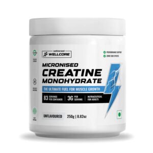 Wellcore Creatine unflavered 250g