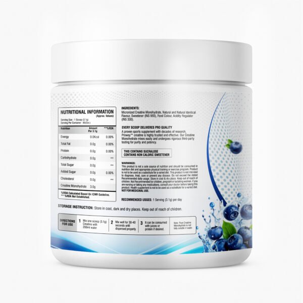 BF-pw creatine 250g BB contain